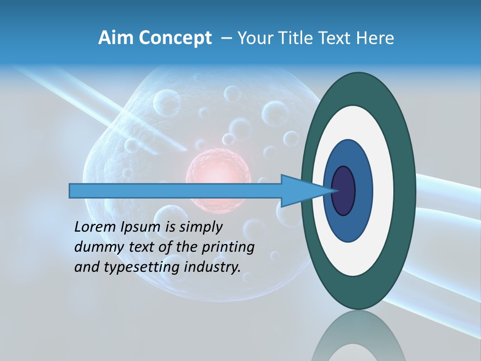 Clone Egg Biotope PowerPoint Template