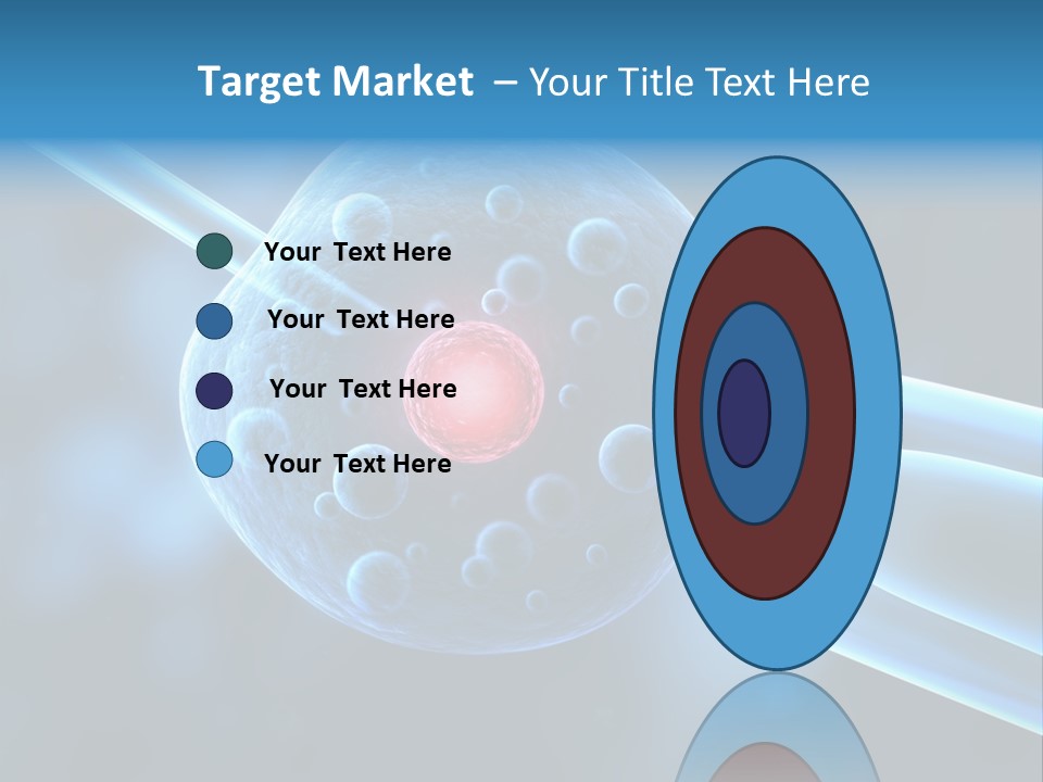 Clone Egg Biotope PowerPoint Template