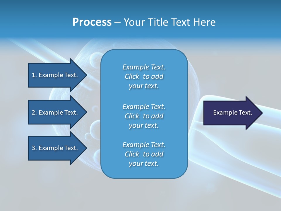 Clone Egg Biotope PowerPoint Template