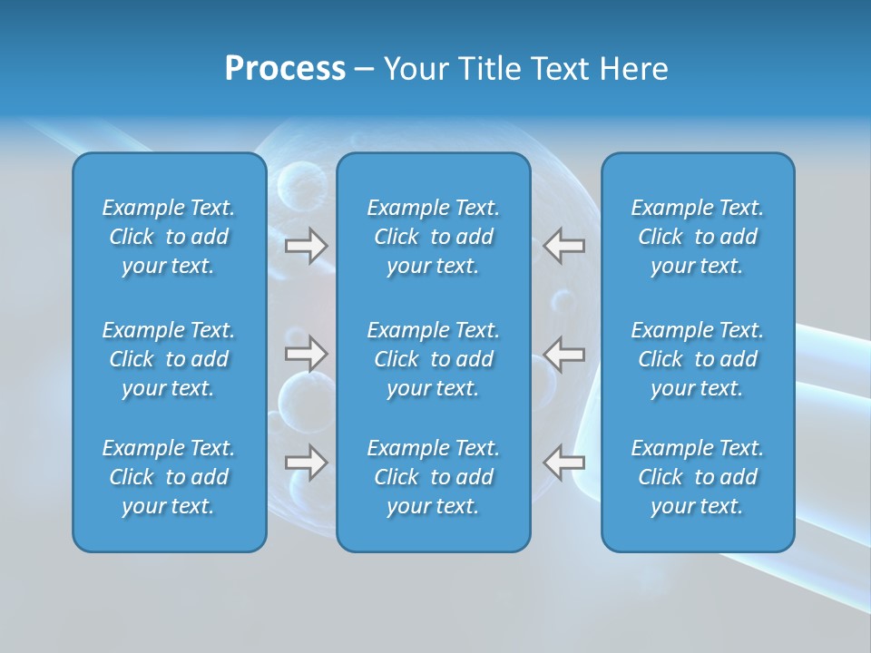 Clone Egg Biotope PowerPoint Template