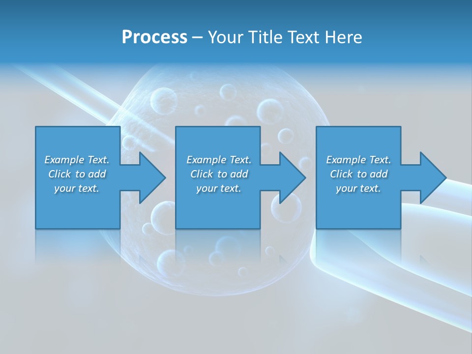 Clone Egg Biotope PowerPoint Template