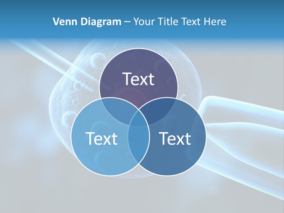 Clone Egg Biotope PowerPoint Template