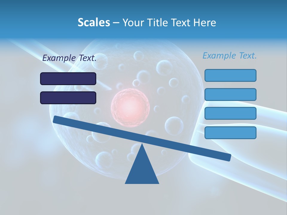 Clone Egg Biotope PowerPoint Template