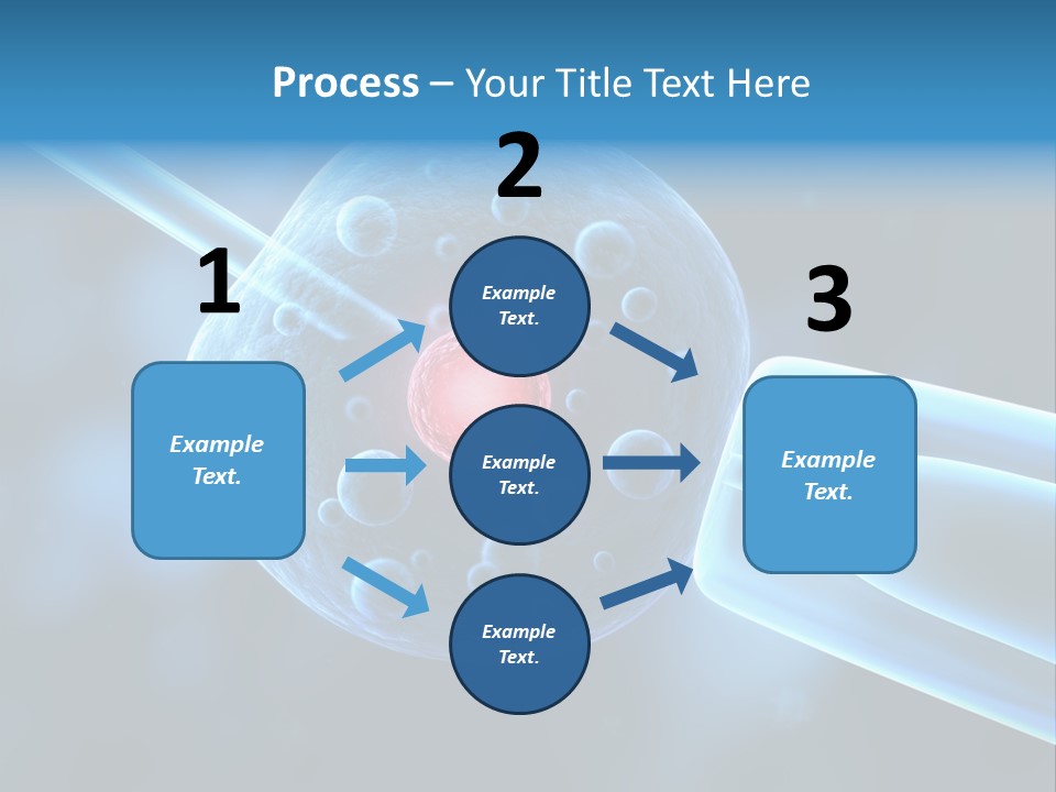 Clone Egg Biotope PowerPoint Template