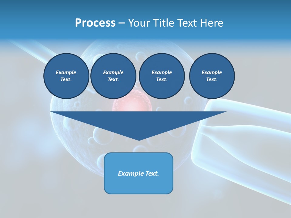 Clone Egg Biotope PowerPoint Template