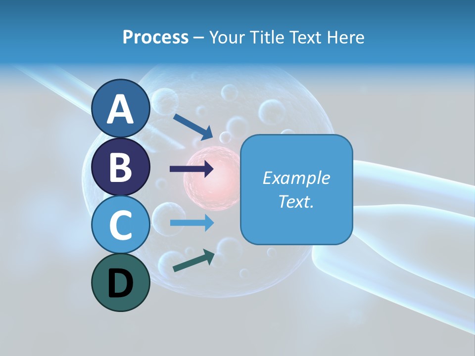 Clone Egg Biotope PowerPoint Template