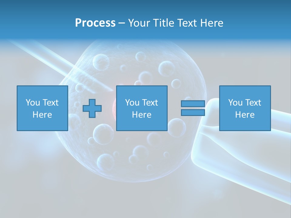 Clone Egg Biotope PowerPoint Template