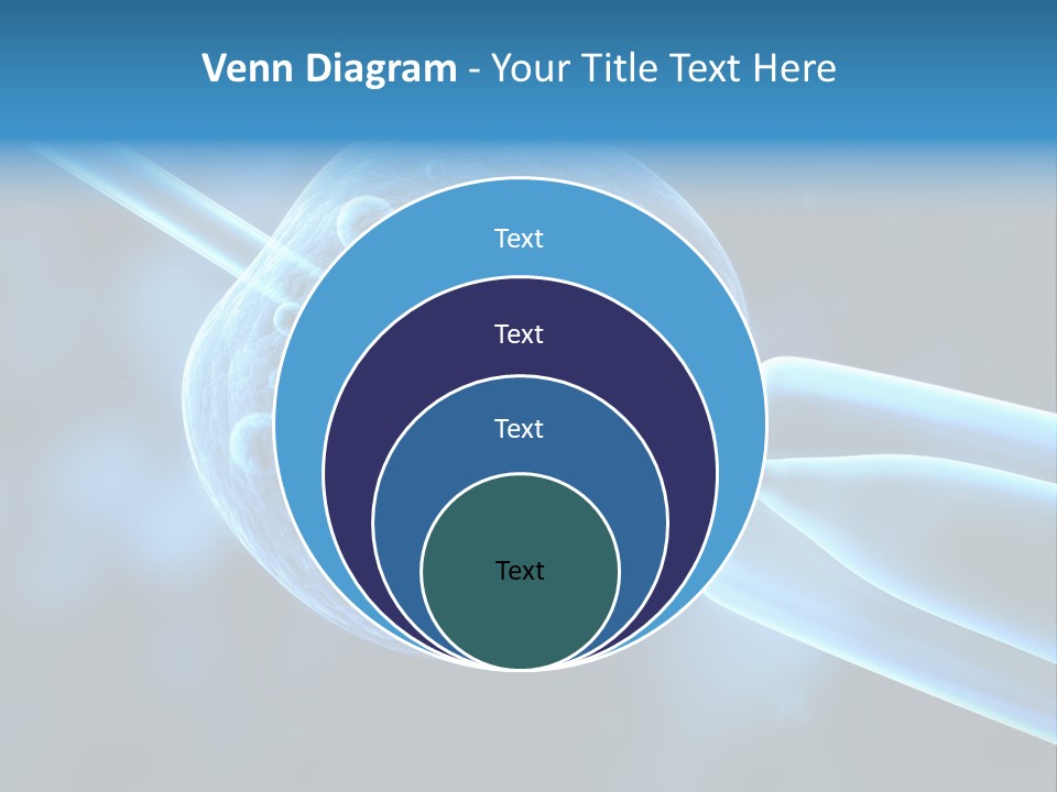 Clone Egg Biotope PowerPoint Template