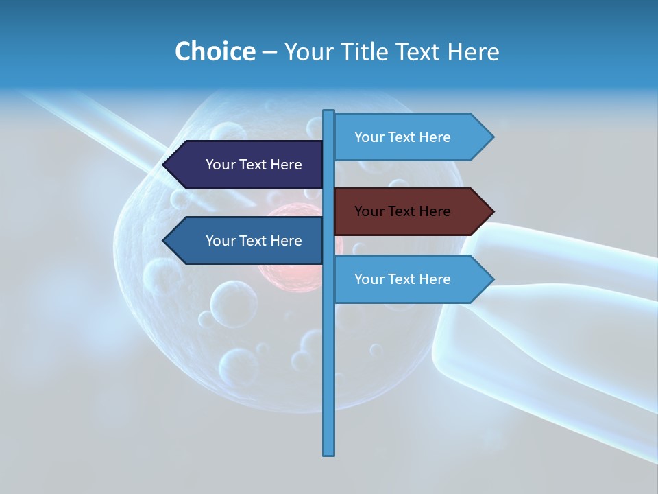 Clone Egg Biotope PowerPoint Template