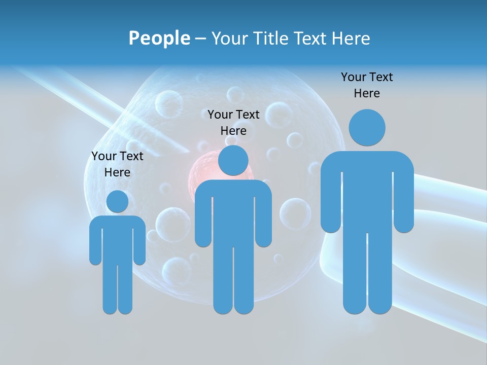 Clone Egg Biotope PowerPoint Template