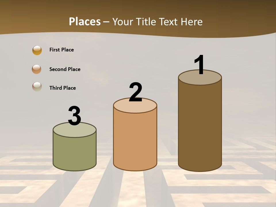 Labyrinth Search Discovery PowerPoint Template