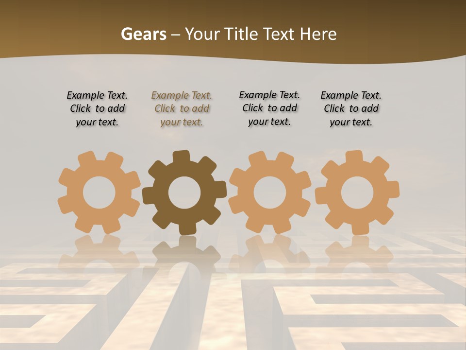 Labyrinth Search Discovery PowerPoint Template