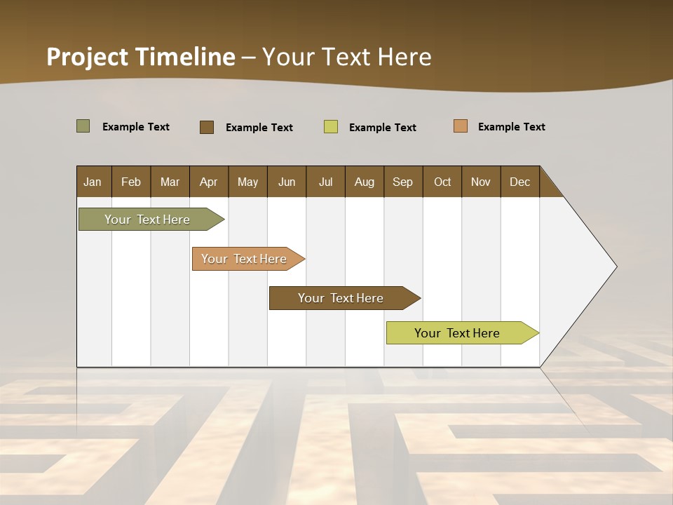 Labyrinth Search Discovery PowerPoint Template