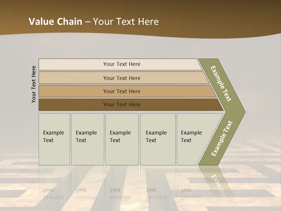 Labyrinth Search Discovery PowerPoint Template