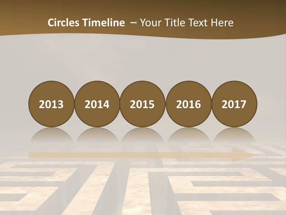 Labyrinth Search Discovery PowerPoint Template