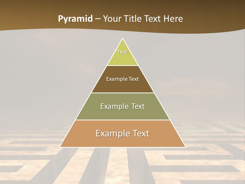 Labyrinth Search Discovery PowerPoint Template