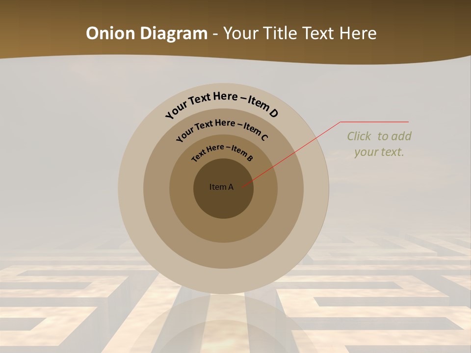 Labyrinth Search Discovery PowerPoint Template