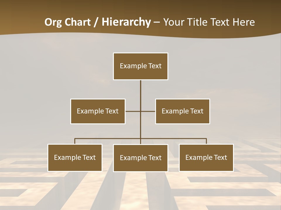 Labyrinth Search Discovery PowerPoint Template