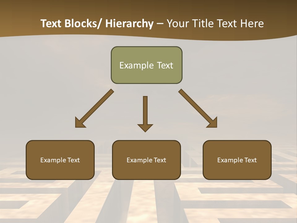 Labyrinth Search Discovery PowerPoint Template