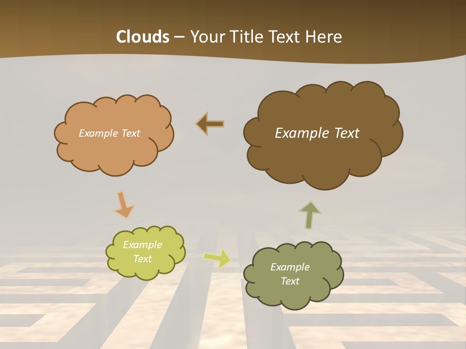 Labyrinth Search Discovery PowerPoint Template