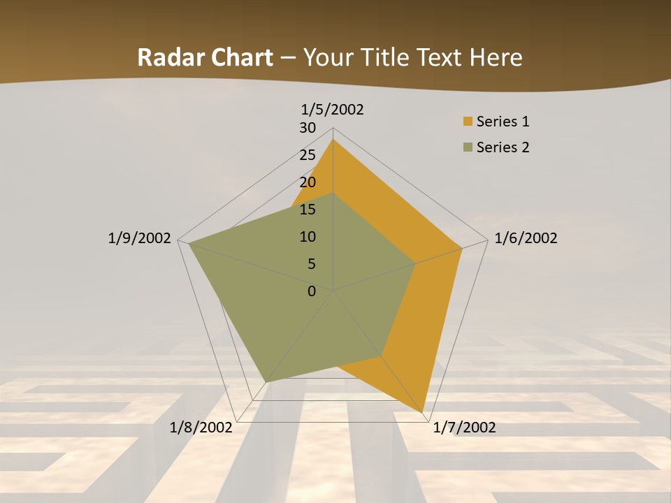 Labyrinth Search Discovery PowerPoint Template