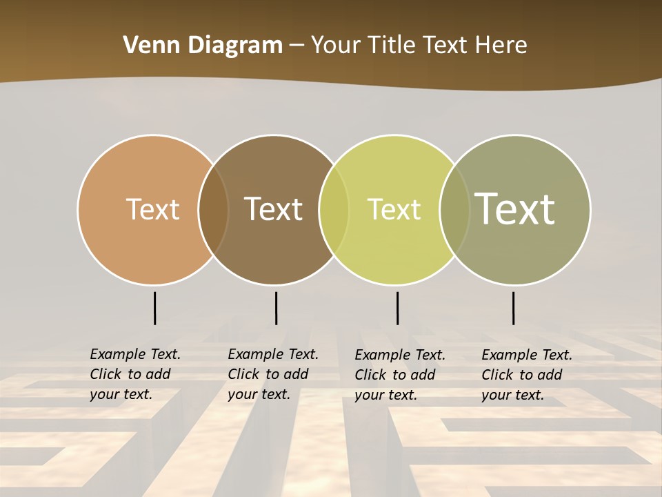 Labyrinth Search Discovery PowerPoint Template