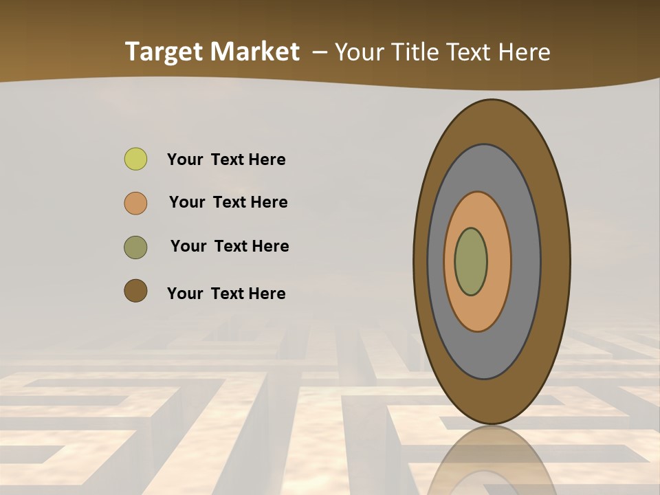 Labyrinth Search Discovery PowerPoint Template