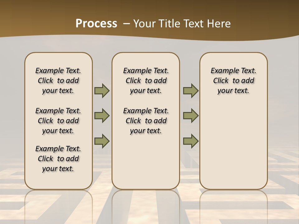 Labyrinth Search Discovery PowerPoint Template