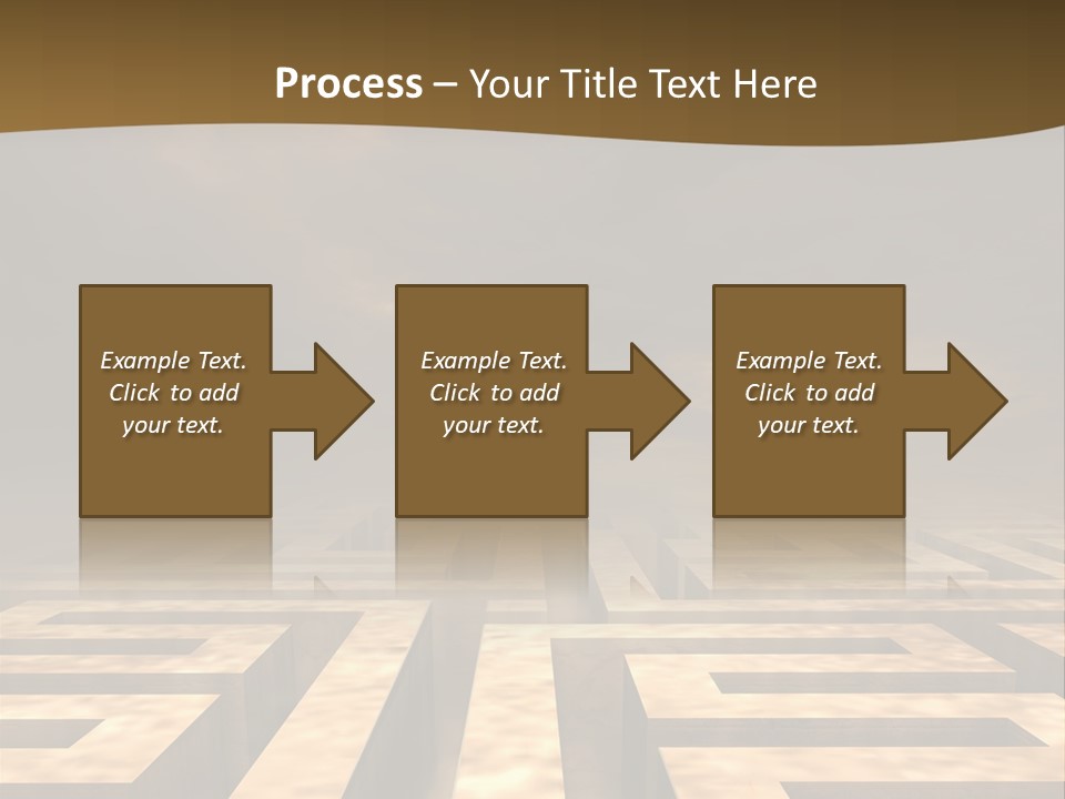 Labyrinth Search Discovery PowerPoint Template