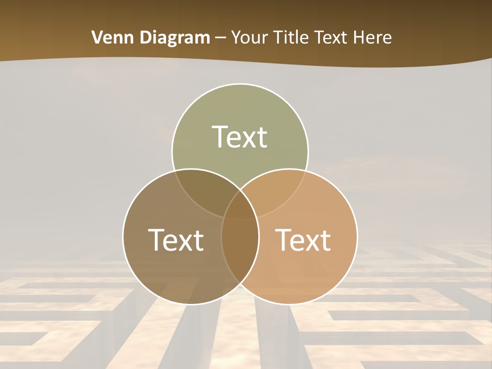 Labyrinth Search Discovery PowerPoint Template