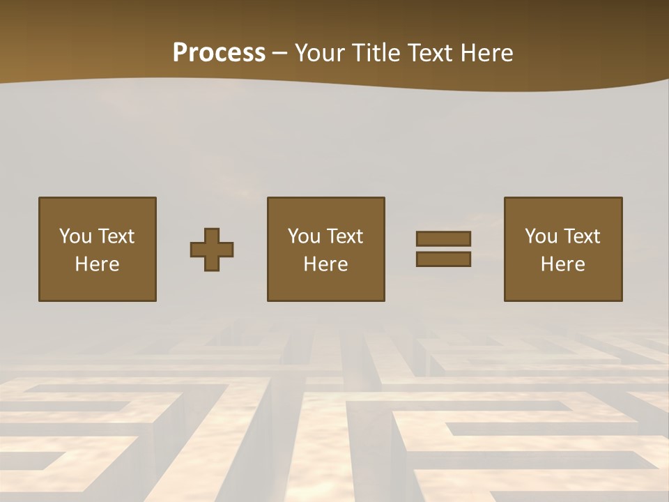 Labyrinth Search Discovery PowerPoint Template