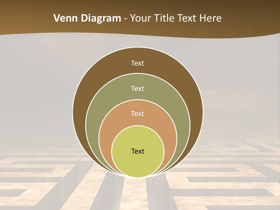 Labyrinth Search Discovery PowerPoint Template