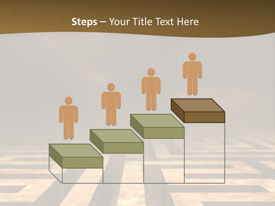 Labyrinth Search Discovery PowerPoint Template