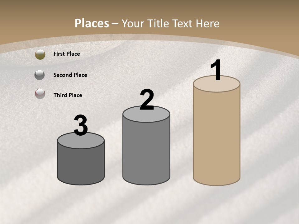Pattern Sand Simplicity PowerPoint Template