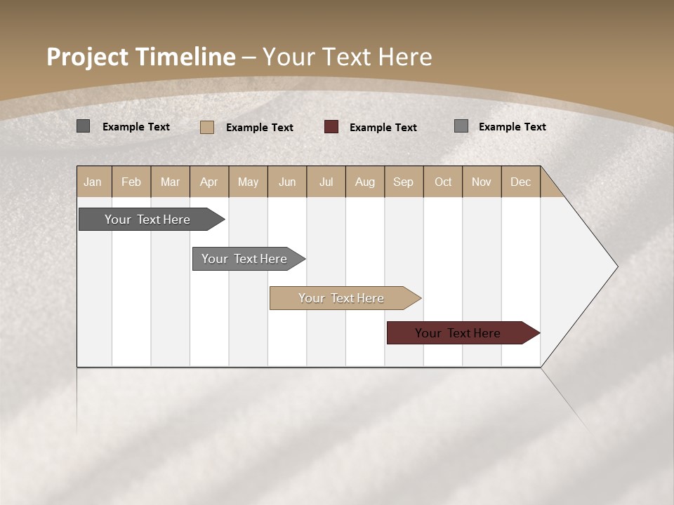 Pattern Sand Simplicity PowerPoint Template