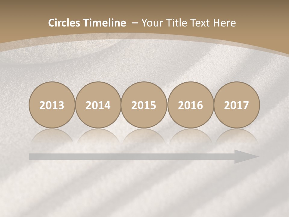 Pattern Sand Simplicity PowerPoint Template