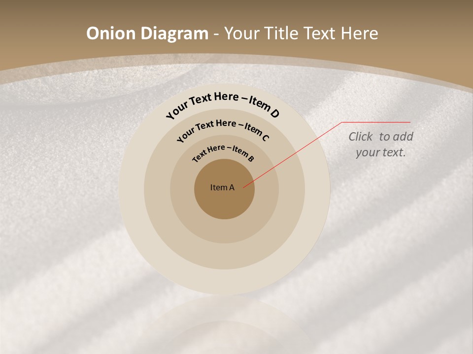 Pattern Sand Simplicity PowerPoint Template