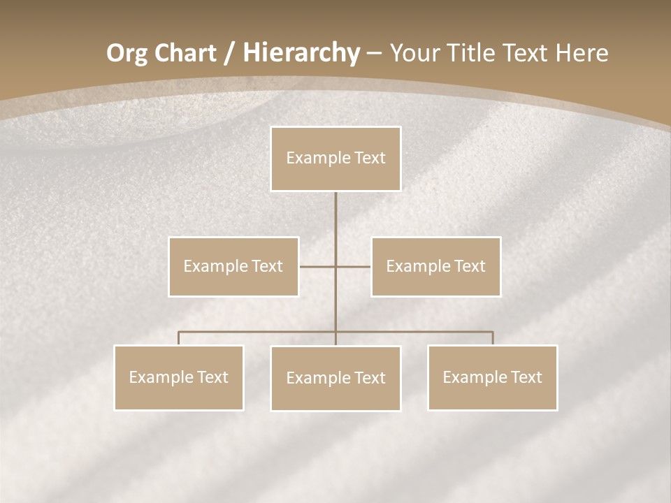 Pattern Sand Simplicity PowerPoint Template