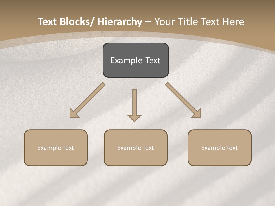 Pattern Sand Simplicity PowerPoint Template