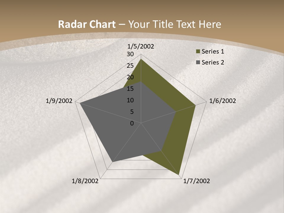 Pattern Sand Simplicity PowerPoint Template