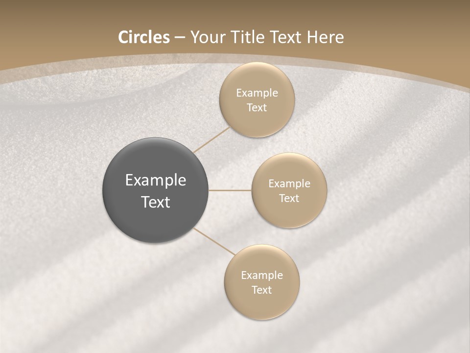 Pattern Sand Simplicity PowerPoint Template