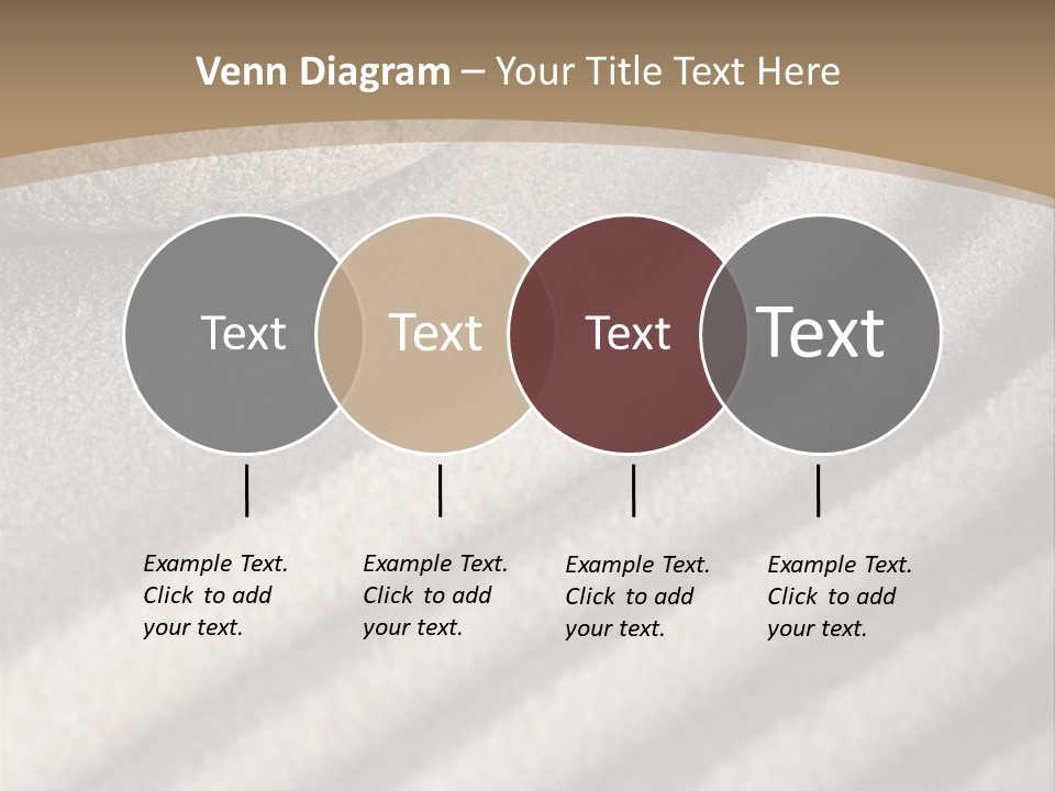 Pattern Sand Simplicity PowerPoint Template
