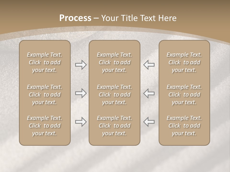 Pattern Sand Simplicity PowerPoint Template