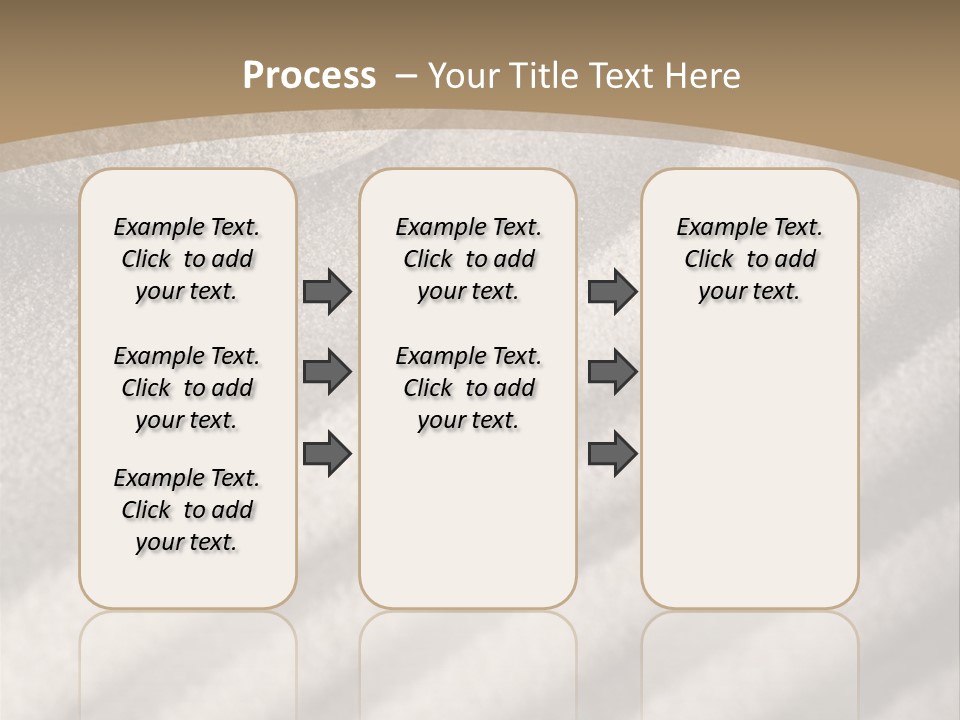 Pattern Sand Simplicity PowerPoint Template