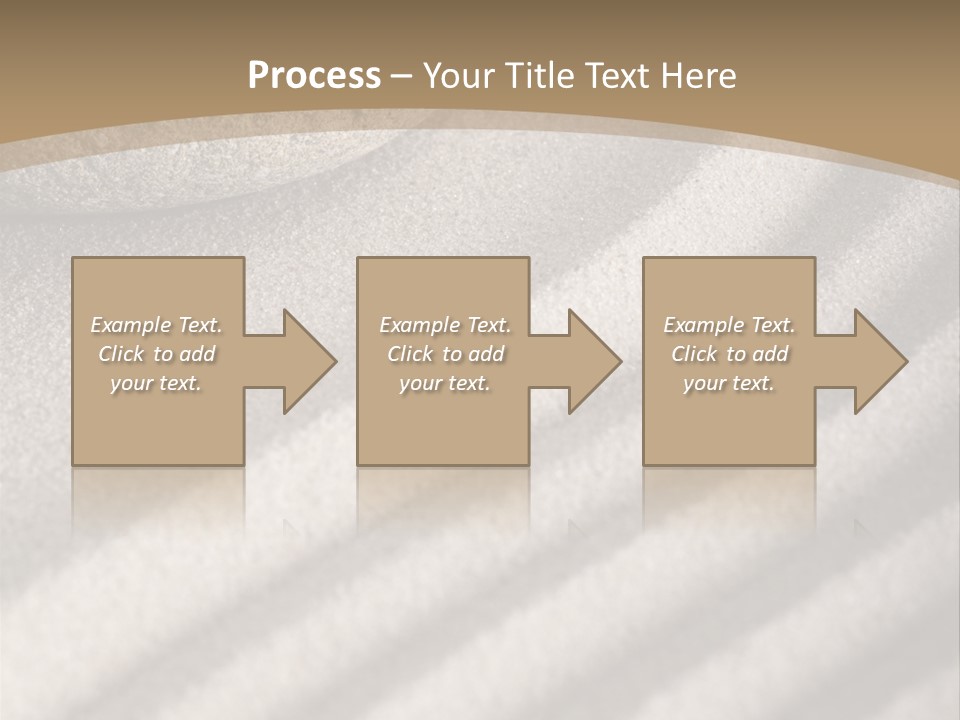 Pattern Sand Simplicity PowerPoint Template
