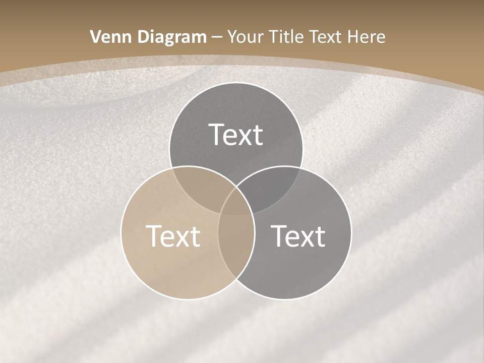 Pattern Sand Simplicity PowerPoint Template