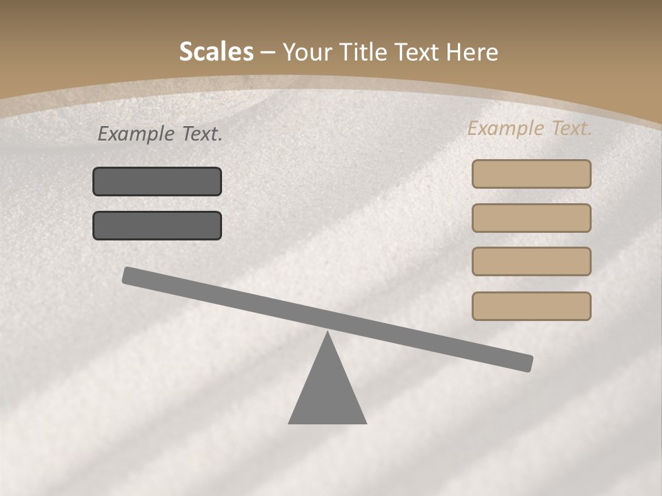 Pattern Sand Simplicity PowerPoint Template
