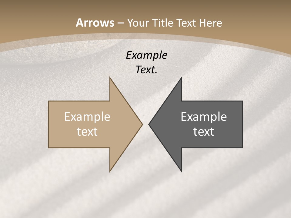 Pattern Sand Simplicity PowerPoint Template