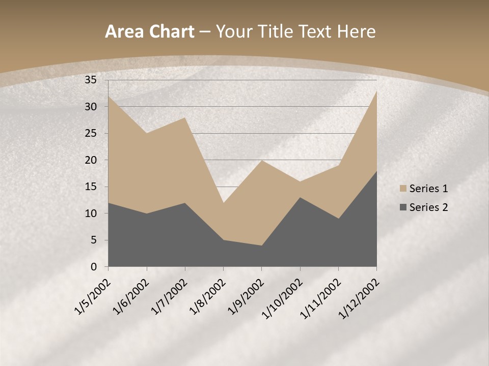 Pattern Sand Simplicity PowerPoint Template