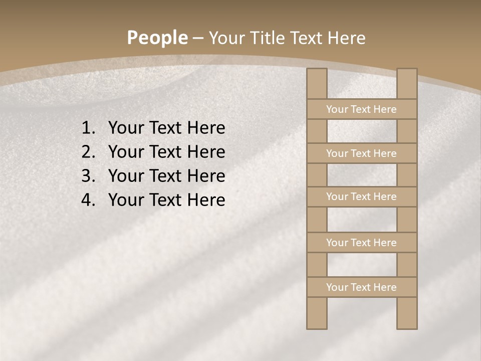Pattern Sand Simplicity PowerPoint Template